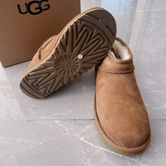 UGG Classic Ultra Mini Boots Chestnut Women's - Picture 6 of 6